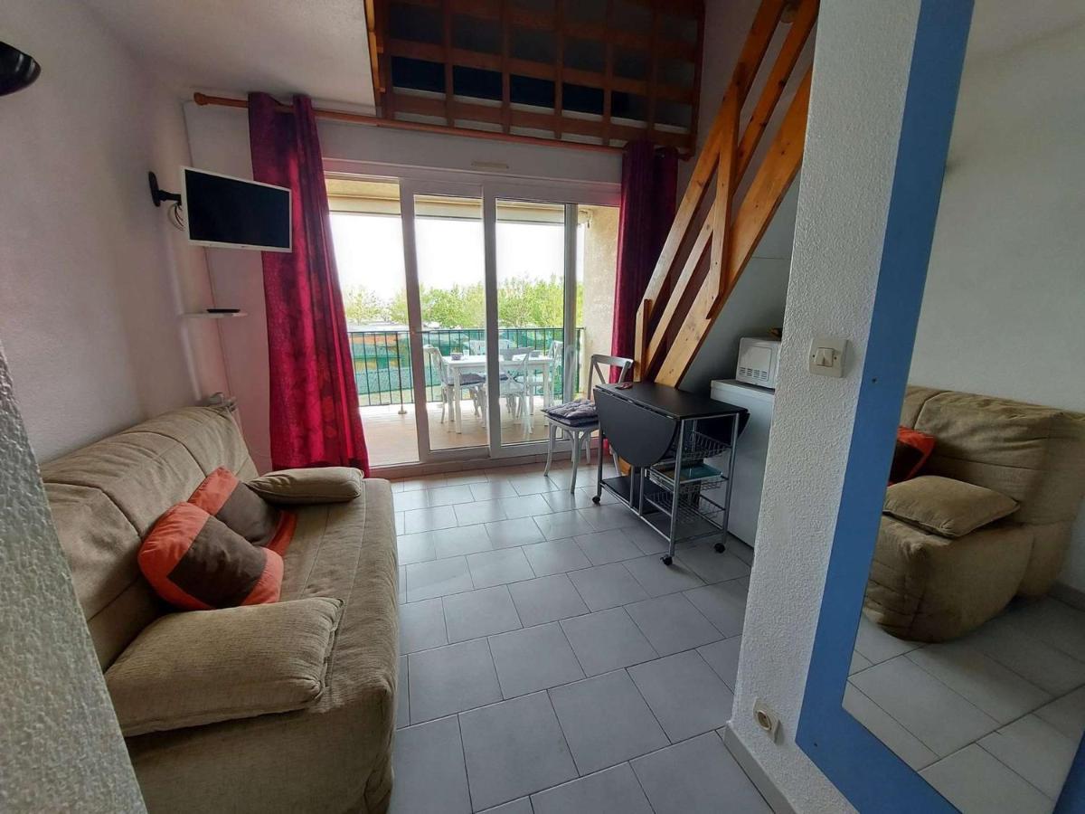 Studio Cabine Mezzanine, 6 Pers, Terrasse Sud, Pres Quai, Parking Prive - Fr-1-326-755 Marseillan  Bagian luar foto